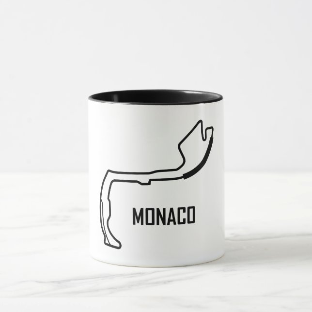 Mug Circuit du Monaco F1 (Centre)