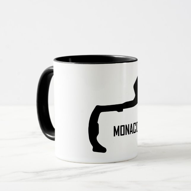 Mug Circuit du Monaco F1 (Devant gauche)