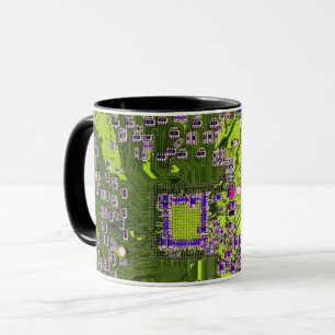 Mug Circuit imprimé circuit imprimé circuit imprimé ca