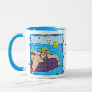 Mug Circuler Dans La Vague_