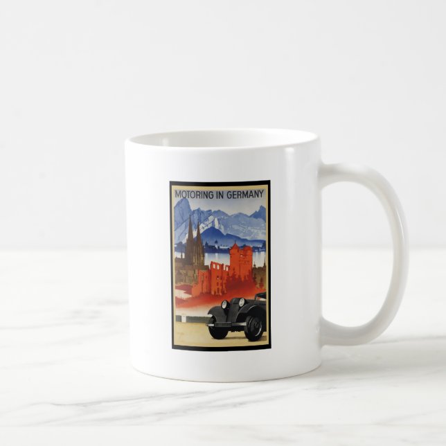 Mug Circuler en voiture en Allemagne (Droite)