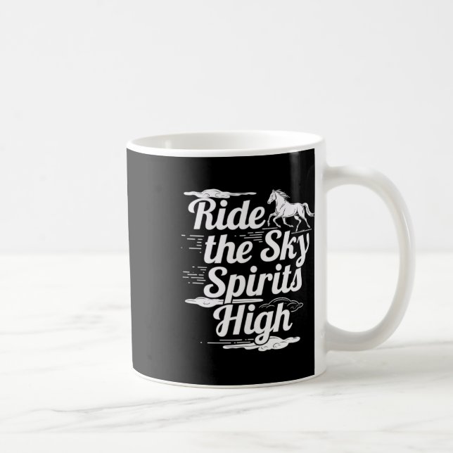 Mug Circuler Les Esprits Ciel Hauts Équestres &amp; Ch (Droite)