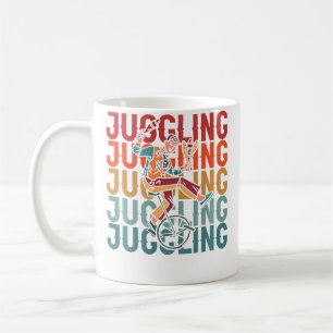 Mug Cirque Jongleur Rétro - Jongleur Artiste Vintage J