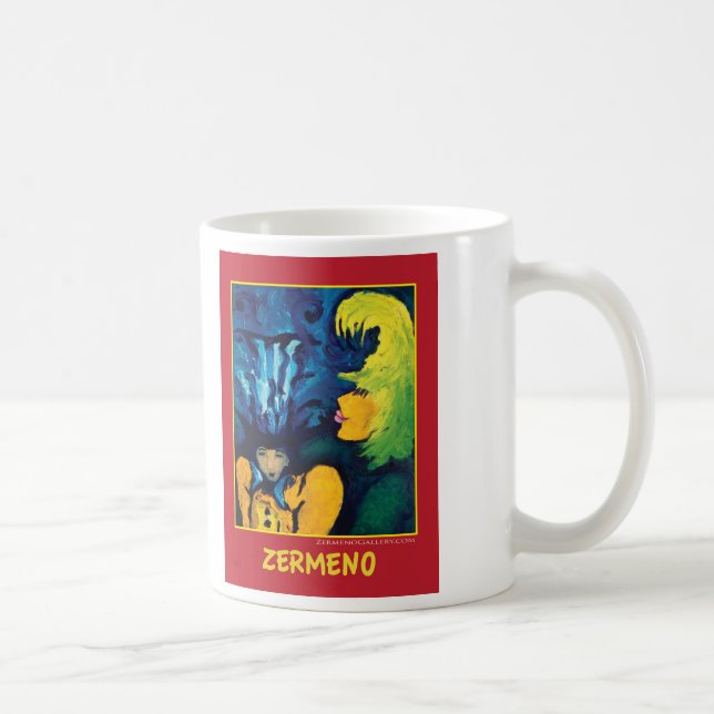 Mug "Cirque Mère et Enfant" par Zerme (Droite)