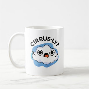 Mug Cirrus Météo Cirrus Cloud Pun