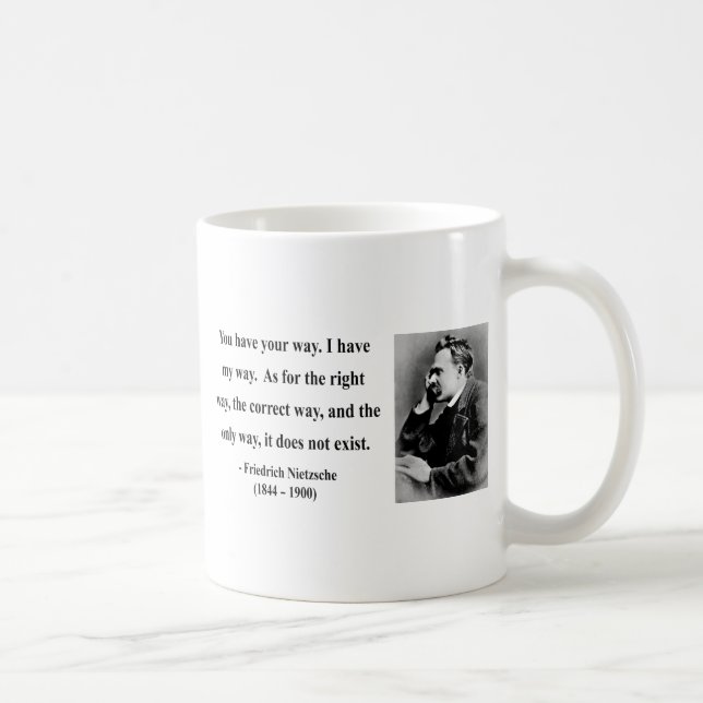 Mug Citation 1B de Nietzsche (Droite)