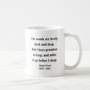 Mug Citation 2a de Robert Frost