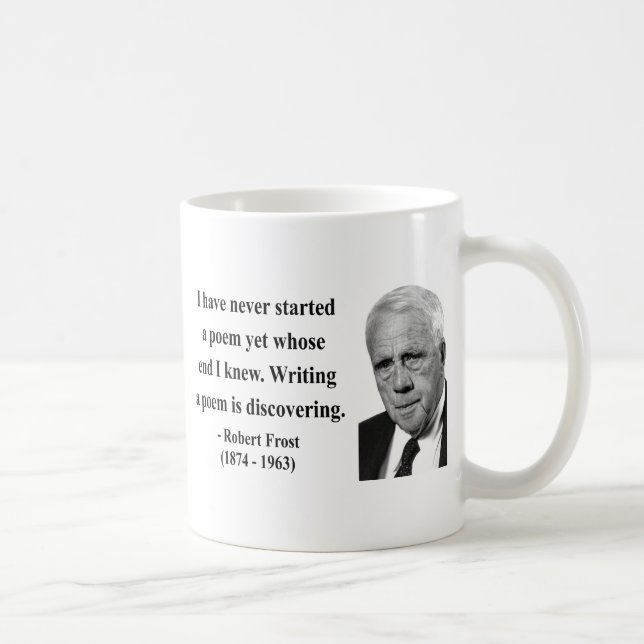 Mug Citation 3b de Robert Frost (Droite)