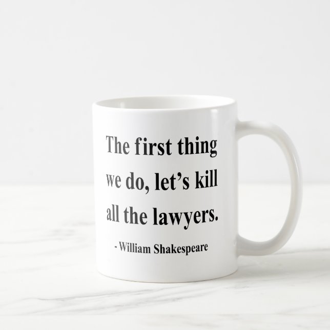 Mug Citation 4a de Shakespeare (Droite)