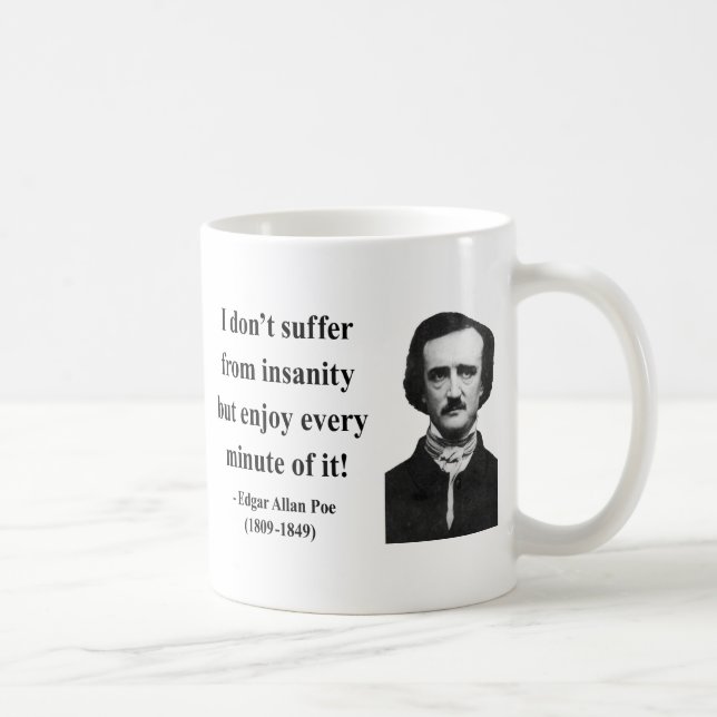 Mug Citation 6b d'Edgar Allen Poe (Droite)