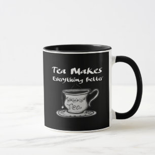 Mug Citation À Thé - Le Thé Rend Tout Mieux
