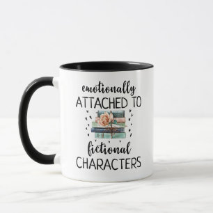Mug Citation amusante des amoureux du livre en Blue Mo