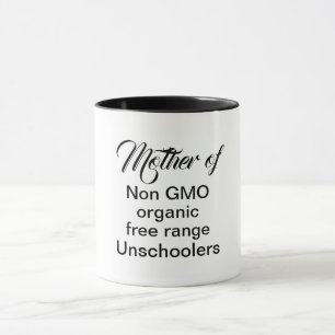 Mug Citation amusante d'une mère qui n'est pas scolari