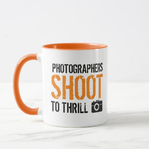 Mug Citation amusante : Les photographes tournent à l'