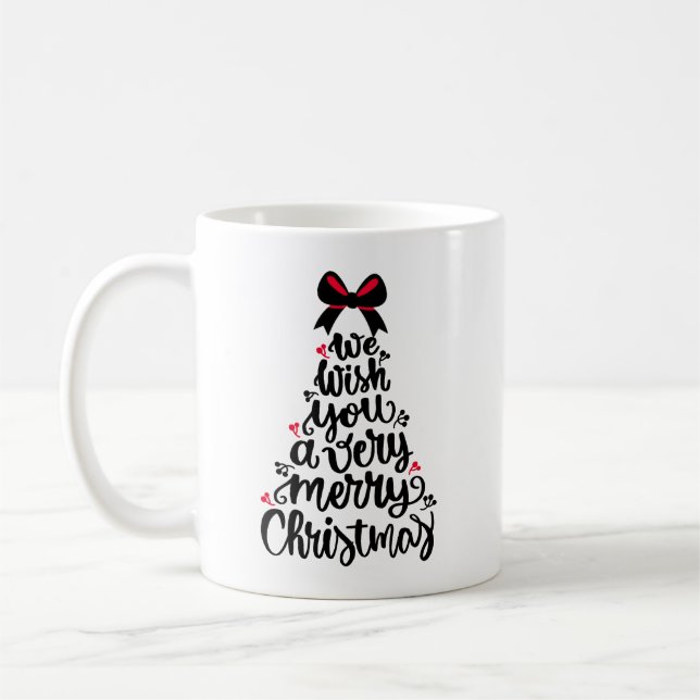 Mug Citation amusante Noël - Amateurs d'arbre de Noël (Gauche)