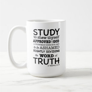 Mug Citation biblique 2 Timothée 2:15