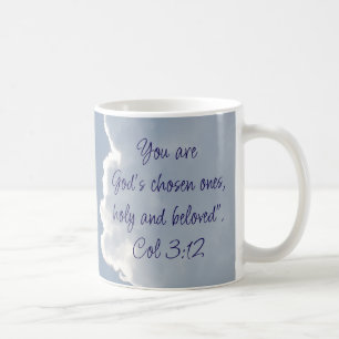 Mug Citation biblique inspirante de Colossiens 3:12