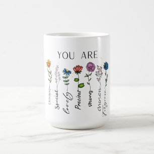 Mug Citation biblique Inspiration Fleur sauvage Citati