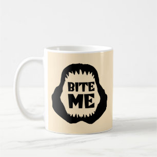 Mug Citation Bite me - Requin Jaws
