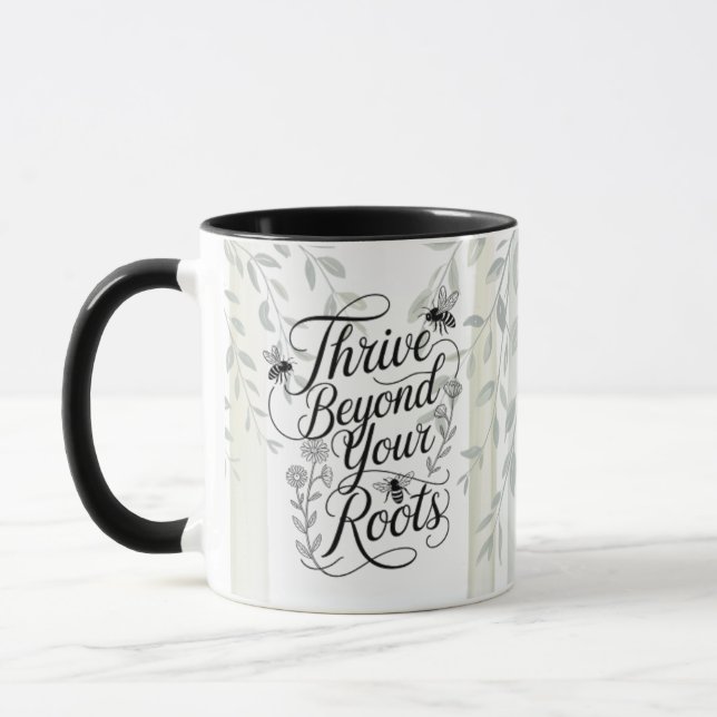 Mug Citation Botanique Heritage Thrive Beyond Your Roo (Gauche)