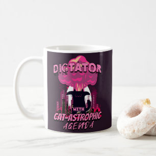 Mug Citation Catastrophique Funny Angry Cat