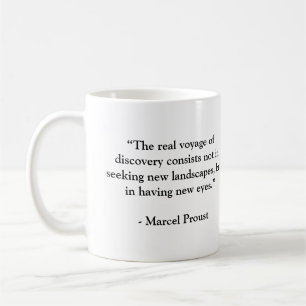 Mug Citation célèbre de Marcel Proust