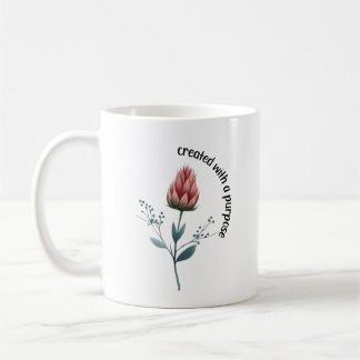 Mug Citation chrétienne de Boho Flower