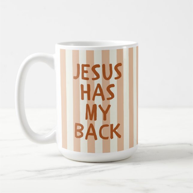 Mug Citation chrétienne esthétique et réconfortante de (Gauche)