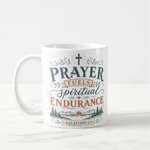Mug Citation chrétienne sur l'endurance spirituelle al