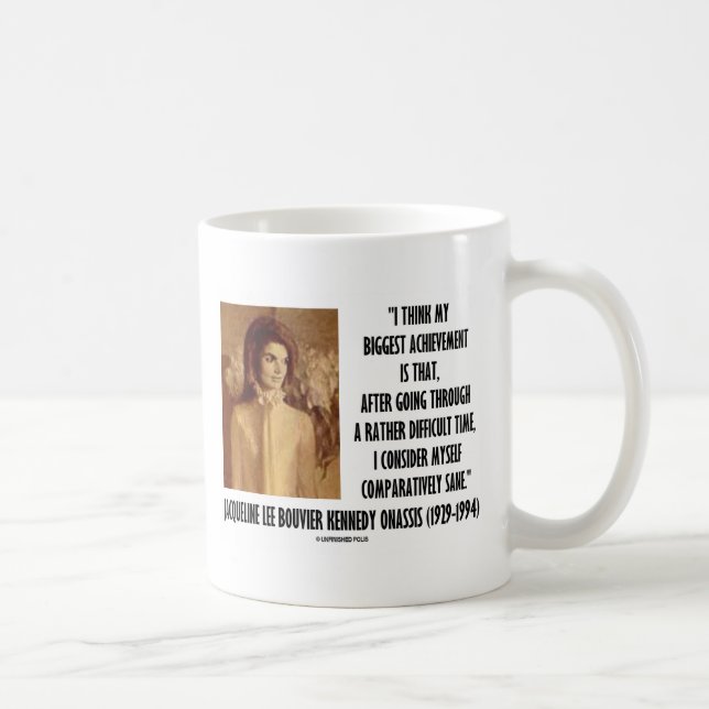 Mug Citation comparativement raisonnable de portrait (Droite)