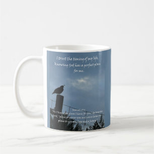 Mug Citation d'affirmation chrétienne et Bible corresp
