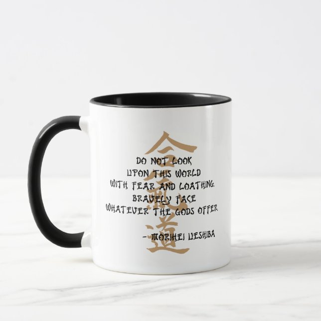 Mug Citation d'Aikido (Gauche)