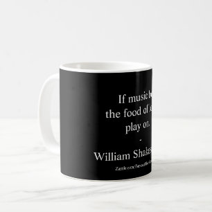 Mug Citation d'amour de William Shakespeare
