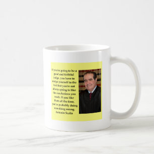 Mug citation d'Antonin Scalia