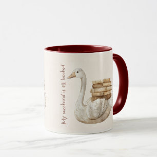 Mug Citation de amoureux de livre mignon Wrap