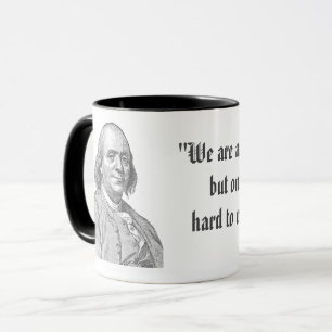 Mug Citation de Benjamin Franklin