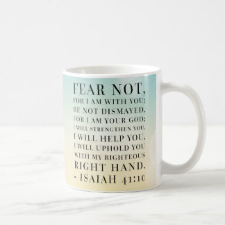 Mug Citation de bible de 41:10 d'Isaïe