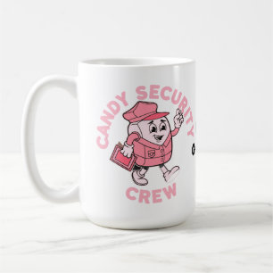 Mug Citation de bonbon Halloween drôle Équipe de sécur
