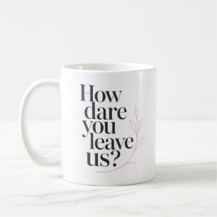 Mug Citation de chance sarcastique pour collègue de tr