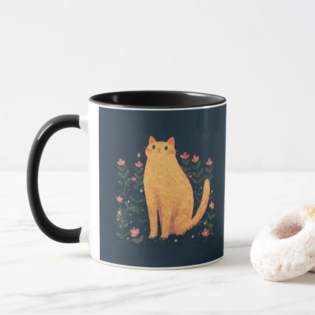 Mug Citation de chats de Charles Dickens (Avec donut)