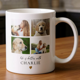 Mug Citation de chien de compagnie mignon 4 Photo Coll