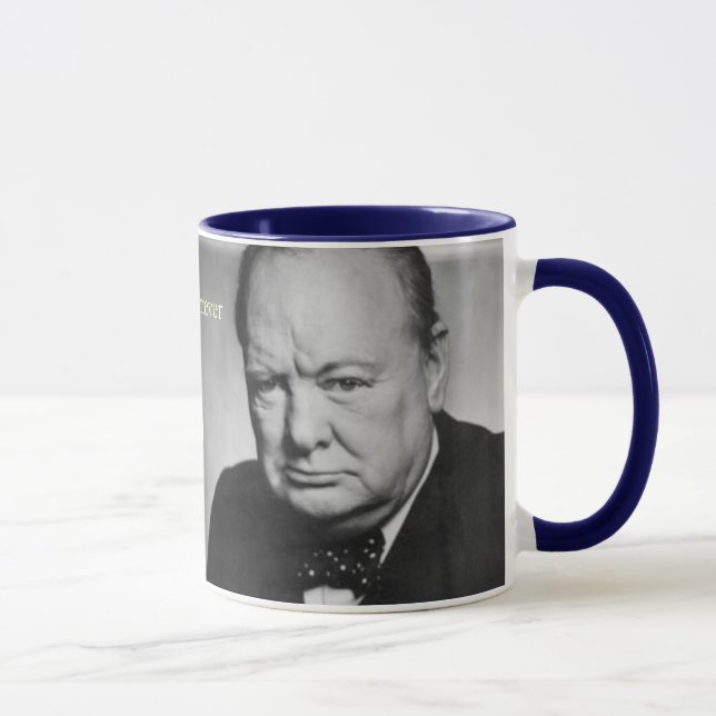Mug citation de churchill (Droite)
