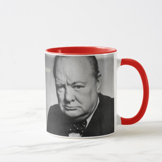 Mug citation de churchill (Droite)