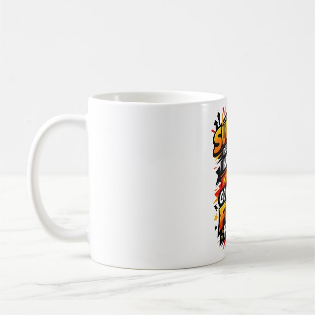 Mug Citation de Combattant du Succès (Gauche)