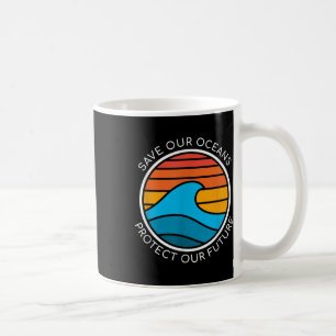 Mug Citation de conservation océanique Sauvez la planè