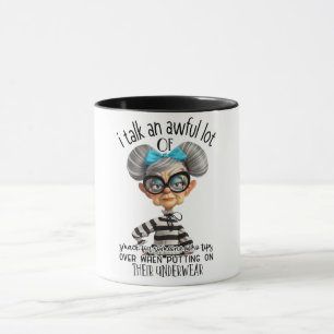 Mug Citation de femme amusante