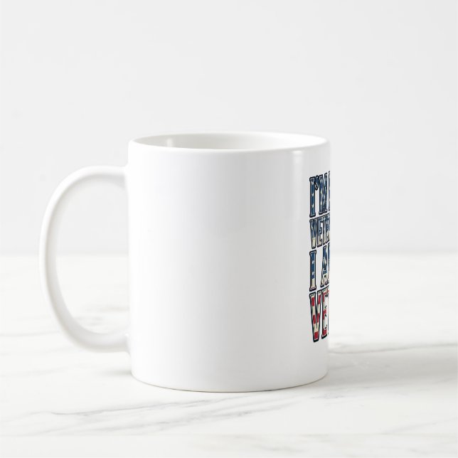 Mug Citation de Femme de Vétéran Design Vectoriel Vint (Gauche)