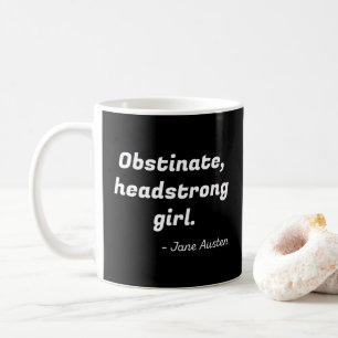 Mug Citation de fierté et de préjudice II
