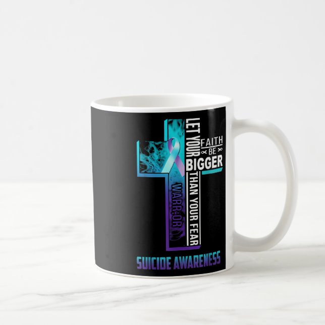 Mug Citation de foi chrétienne pour la santé mentale P (Droite)