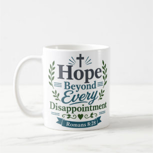 Mug Citation de foi : Espoir au-delà de la déception